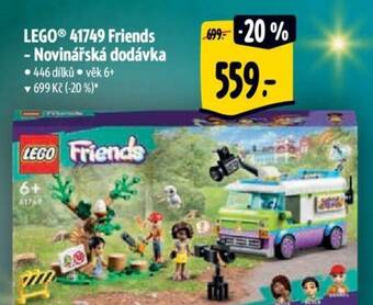 Albert LEGO® 41749 Friends - Novinářská dodávka nabídka