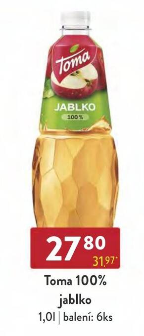 Qanto Toma 100% jablko nabídka