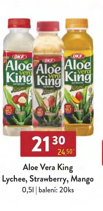 Qanto Aloe Vera King Lychee, Strawberry, Mango nabídka