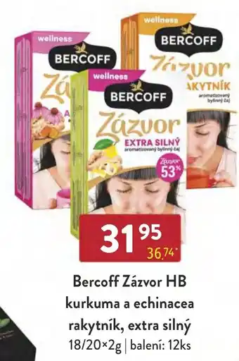 Qanto Bercoff Zázvor HB kurkuma a echinacea rakytník, extra silný nabídka