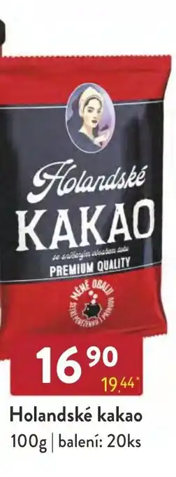 Qanto Holandské kakao nabídka