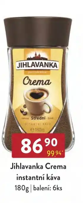 Qanto Jihlavanka Crema instantní káva nabídka