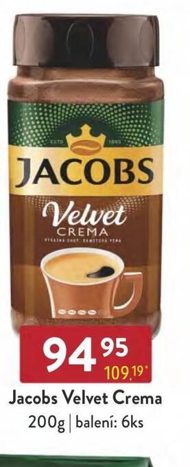 Qanto Jacobs Velvet Crema 200g nabídka