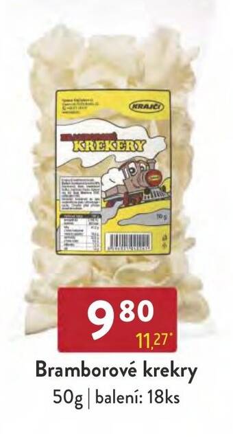 Qanto Bramborové krekry 50g nabídka