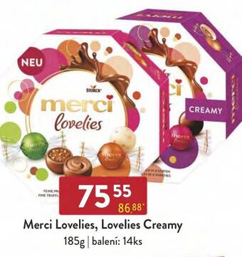 Qanto Merci Lovelies, Lovelies Creamy nabídka