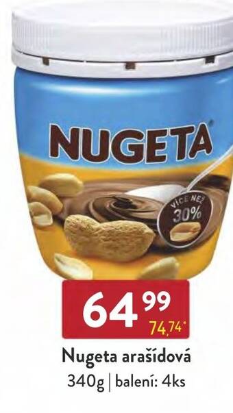 Qanto Nugeta arašídová nabídka
