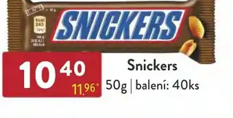 Qanto Snickers nabídka