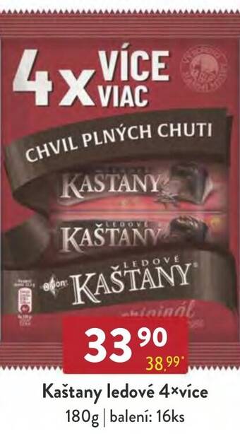 Qanto Kaštany ledové 4xvíce nabídka