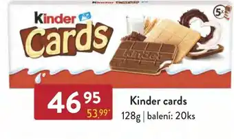 Qanto Kinder cards nabídka