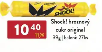 Qanto Shock! hroznový cukr original nabídka