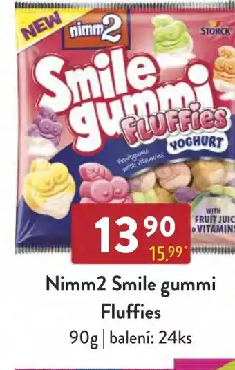 Qanto Nimm2 Smile gummi Fluffies nabídka