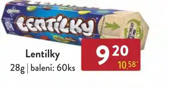 Qanto Lentilky nabídka