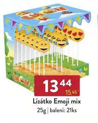 Qanto Lízátko Emoji mix 25g nabídka