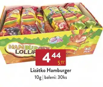 Qanto Lízátko Hamburger nabídka