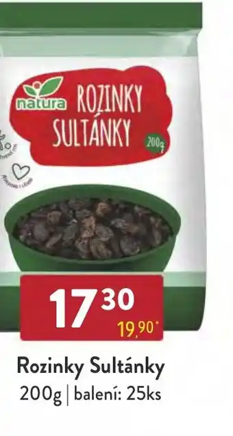 Rozinky Sultánky 200g