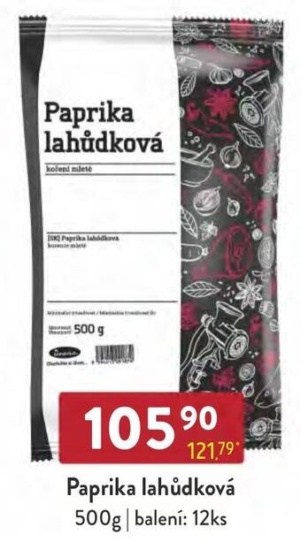 Qanto Paprika lahůdková nabídka
