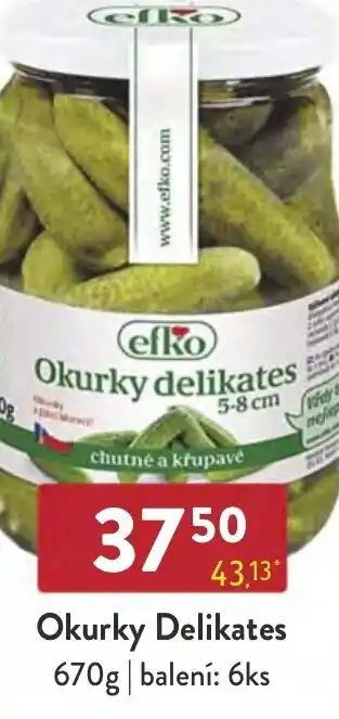 Qanto Okurky Delikates nabídka
