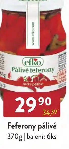 Qanto Feferony pálivé nabídka