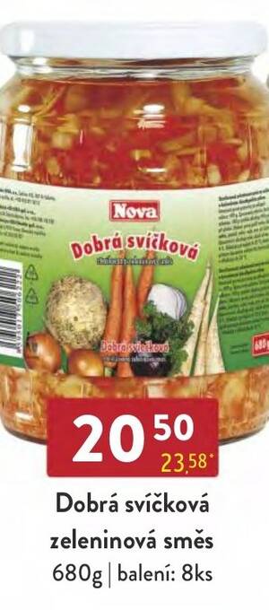 Qanto Dobrá svíčková zeleninová směs nabídka