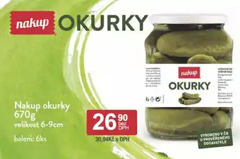 Qanto Nakup okurky 670g nabídka