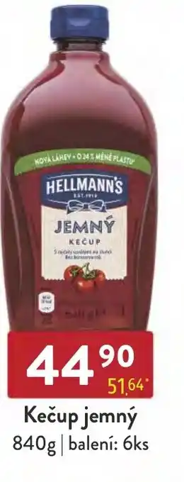 Qanto Kečup jemný 840g nabídka