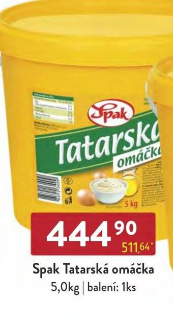 Qanto Spak Tatarská omáčka nabídka