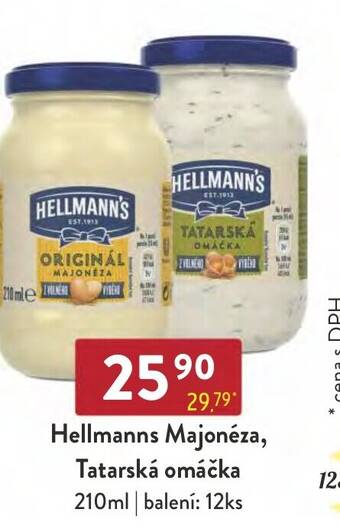 Qanto Hellmanns Majonéza, Tatarská omáčka nabídka