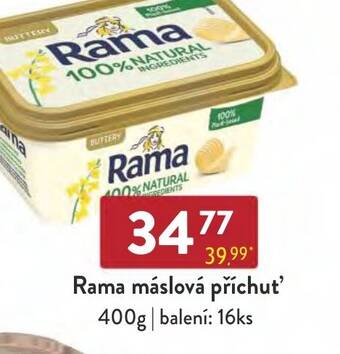 Qanto Rama máslová příchut' nabídka