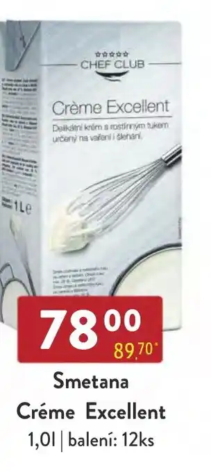 Qanto Smetana Créme Excellent nabídka