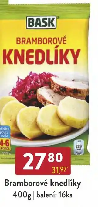 Qanto Bramborové knedlíky nabídka