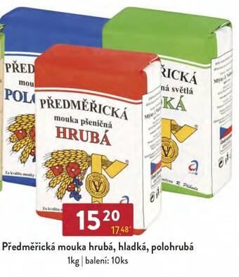 Qanto Předměřická mouka hrubá, hladká, polohrubá nabídka