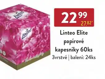 Qanto Linteo Elite papírové kapesníky 60ks nabídka