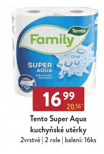 Qanto Tento Super Aqua kuchyňské utěrky nabídka
