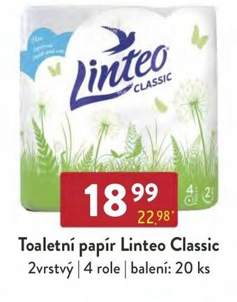 Qanto Toaletní papír Linteo Classic nabídka