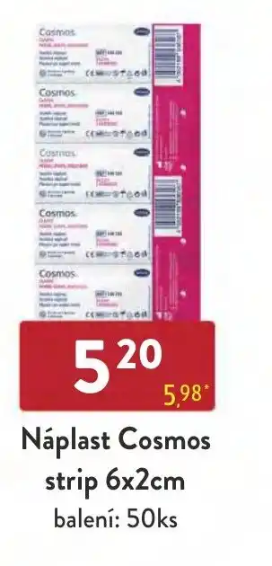 Qanto Náplast Cosmos strip 6x2cm nabídka