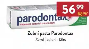 Qanto Zubní pasta Parodontax nabídka