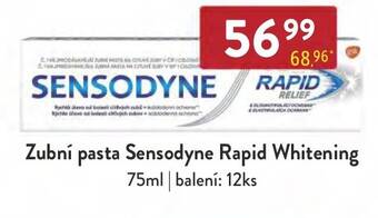 Qanto Zubní pasta Sensodyne Rapid Whitening nabídka
