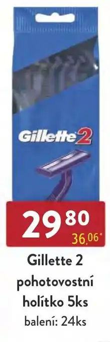 Qanto Gillette 2 pohotovostní holítko 5ks nabídka