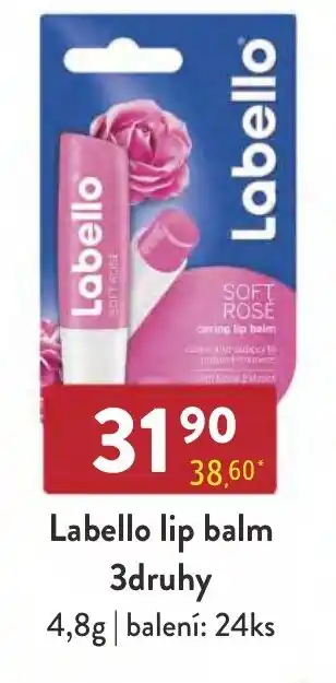 Labello lip balm 3druhy