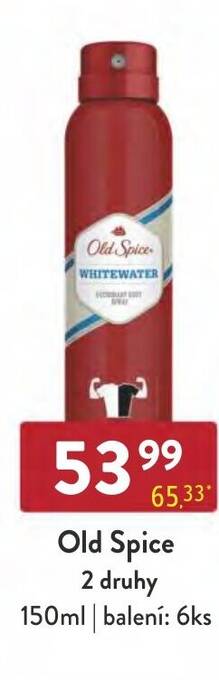 Qanto Old Spice 2 druhy nabídka
