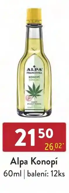 Qanto Alpa Konopí nabídka