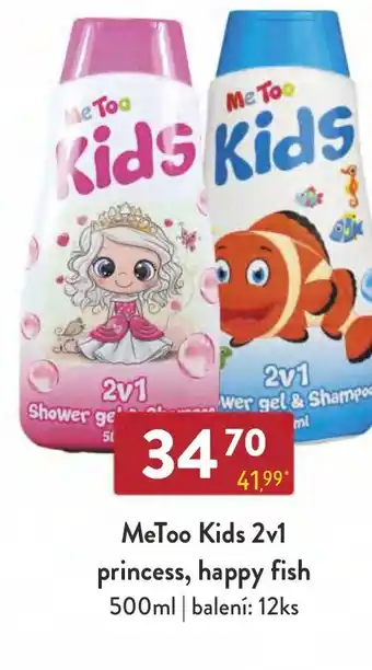 Qanto MeToo Kids 2v1 princess, happy fish nabídka