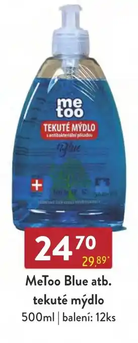 Qanto MeToo Blue atb. tekuté mýdlo nabídka