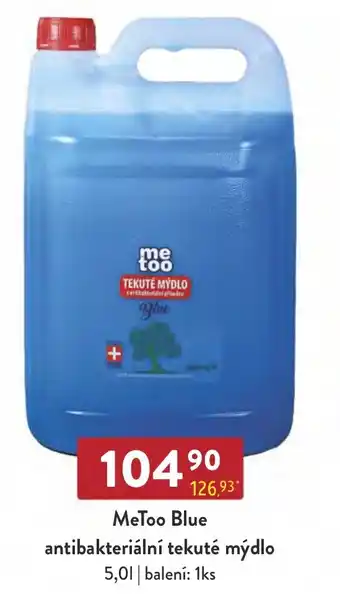 Qanto MeToo Blue antibakteriální tekuté mýdlo nabídka