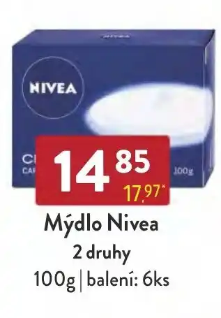 Qanto Mýdlo Nivea 2 druhy nabídka