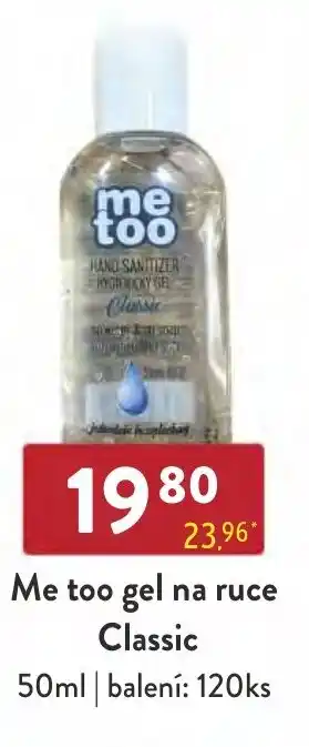 Qanto Me too gel na ruce Classic nabídka