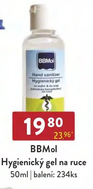 Qanto BBMol Hygienický gel na ruce nabídka
