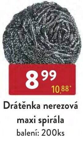 Qanto Drátěnka nerezová maxi spirála nabídka