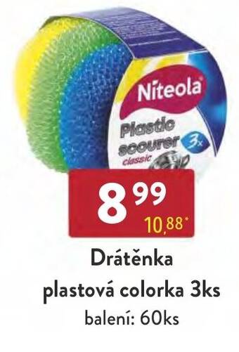 Qanto Drátěnka plastová colorka 3ks nabídka