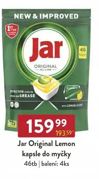 Qanto Jar Original Lemon kapsle do myčky nabídka